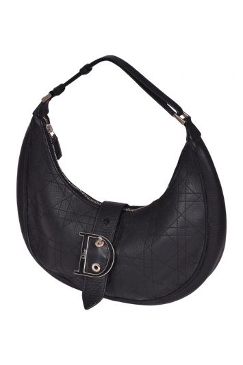 Christian Dior Street Chic Hobo Leather Handbag
