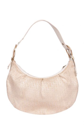 Christian Dior Vintage Street Chic Monogram Hobo Bag