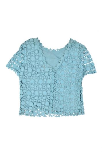 Class Roberto Cavlli Crochet Top