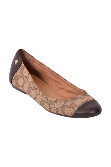 Coach Chelsea Signature Ballet Flats