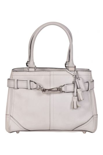 Coach Hampton Pebbled Shoulder Bag