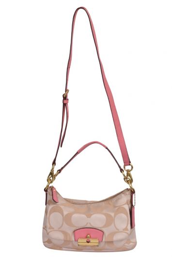 Coach Kristin Monogram Shoulder Bag