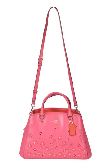 Coach Margot Carryall Floral Applique Tote Bag