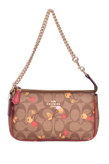 Coach Nolita 19 In Signature CanvasWristlet Bag