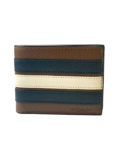 COACH VARSITY STRIPE WALLET