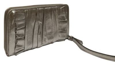 DOLCE & GABBANA RUCHED & TUCKED WALLET