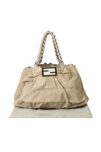 VERSACE White Drawstring Dust Bag Purse Handbag Shoes Belt Storage Cover  10x10”