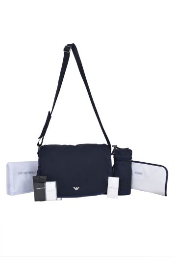 Armani exchange diaper bag best sale
