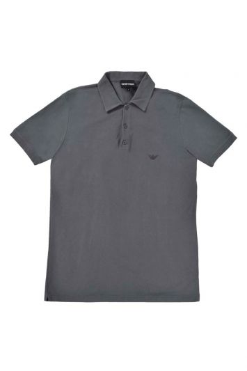 Emporio Armani Grey Polo Tshirt