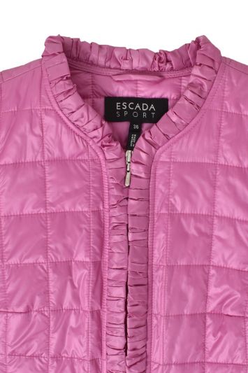 ESCADA QUILTED LEATHER JACKET