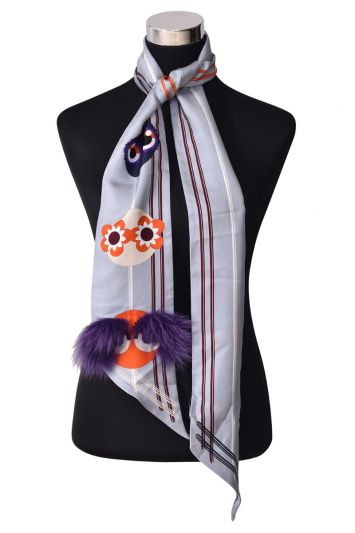 Fendi Monster Charm Twilly