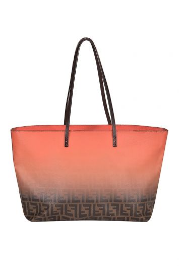 Fendi Ombre Zucca Canvas Tote Bag