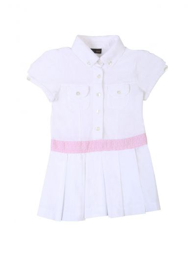 FENDI WHITE & PINK TENNIS DRESS