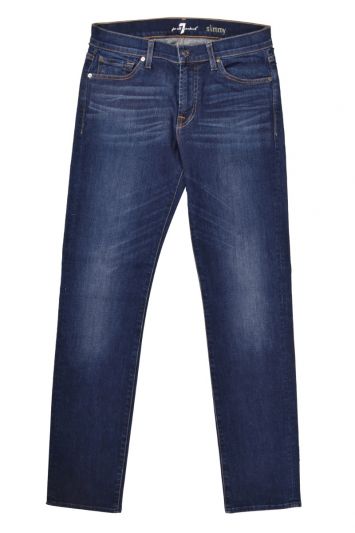 For All 7 Mankind Dark Blue Denims