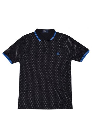 Fred Perry Black Polka Dot T-shirt