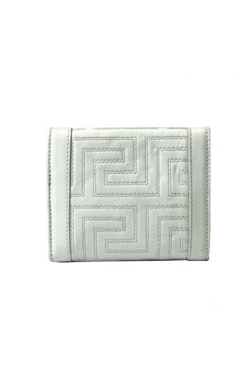 GIANNI VERSACE QUILTED BI FOLD WALLET