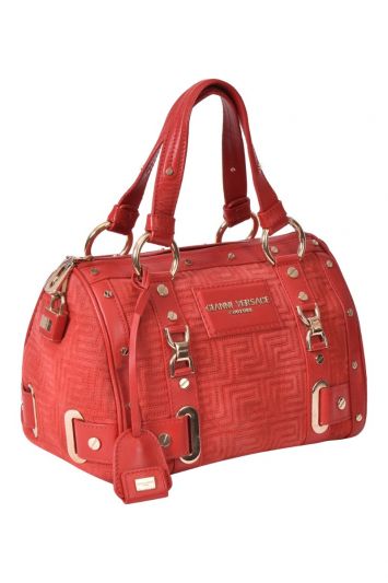Gianni Versace Quilted Boston Bag
