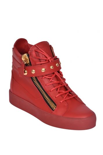 Giuseppe Zanotti Leather Coby High Top Sneakers