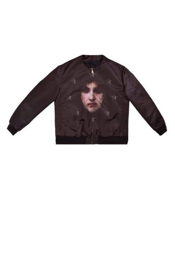 Givenchy Madonna Print Nylon Bomber jacket
