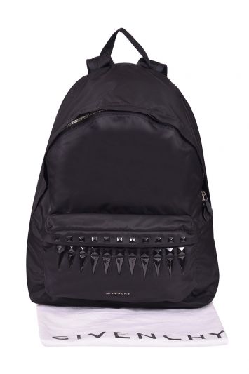 Givenchy Studded Leather Nylon Bag Pack