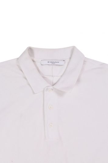 Givenchy White Polo T-shirt