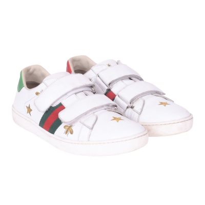 GUCCI ACE SNEAKERS WITH BEES & STARS