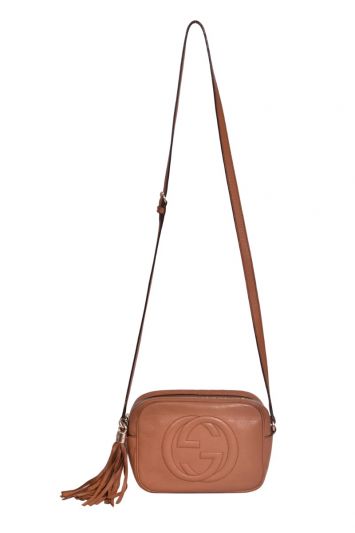 Gucci Brown SmallSoho Disco Crossbody Bag