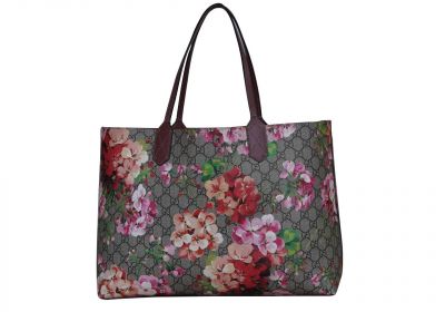 GUCCI GG BLOOMS REVERSIBLE TOTE