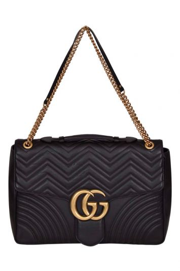 Gucci GG Marmont Large Matelassé Shoulder Bag