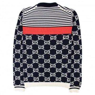 GUCCI GG STRIPE KNIT SWEATER
