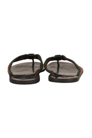 Gucci web sandal 2025 thong