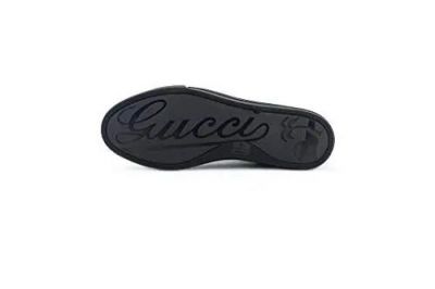 GUCCI HI TOP MONOGRAM TRAINERS SNEAKERS