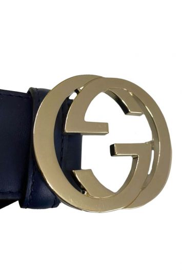 GUCCI INTERLOCKING GG SIGNATURE BELT