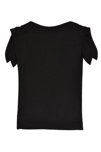 GUCCI KNOT CUT SLEEVE TOP