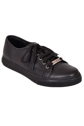 Gucci Men’s Nappa Leather Low-Top Sneakers
