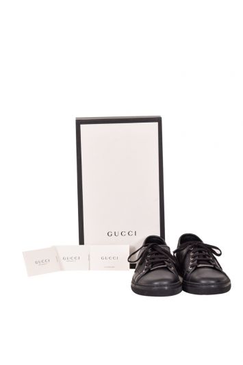 Gucci Men’s Nappa Leather Low-Top Sneakers