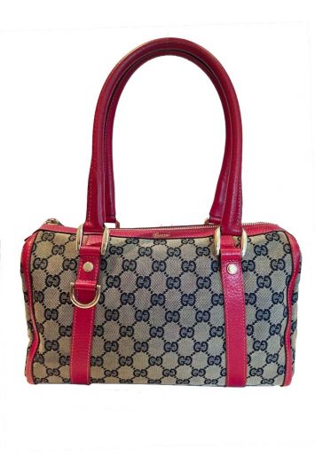 GUCCI MONOGRAM BOWLING BAG