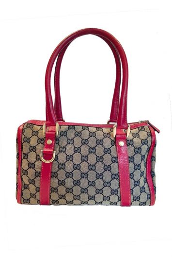 GUCCI MONOGRAM BOWLING BAG