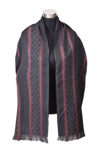 Gucci Monogram Web Shawl