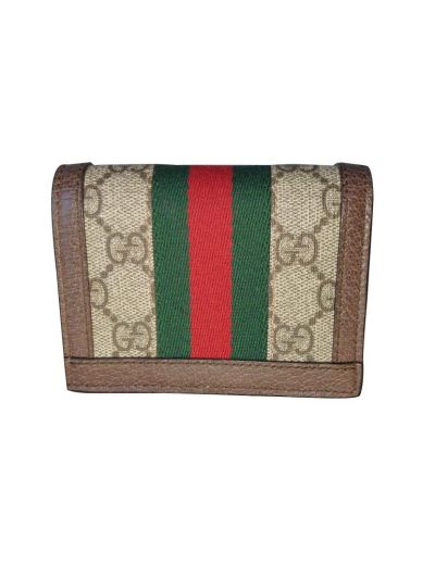 GUCCI OPHIDIA GG BI FOLD WALLET