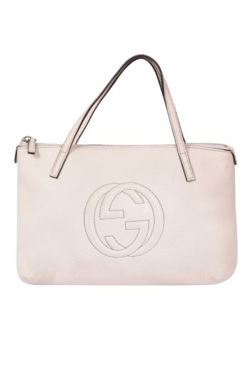 Gucci Pebbled Calfskin Soho Bag