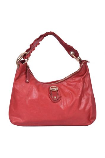 Gucci Red Sabrina Hobo Bag