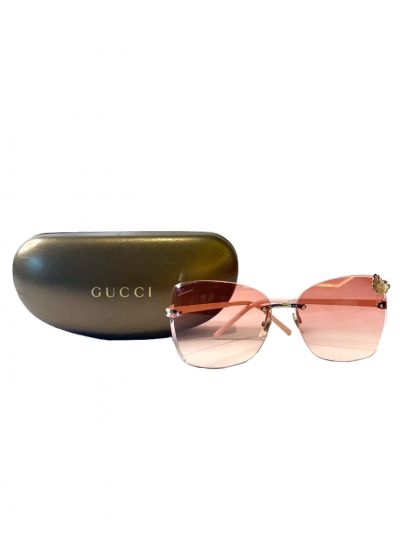 GUCCI RIMELESS SUNGLASSES