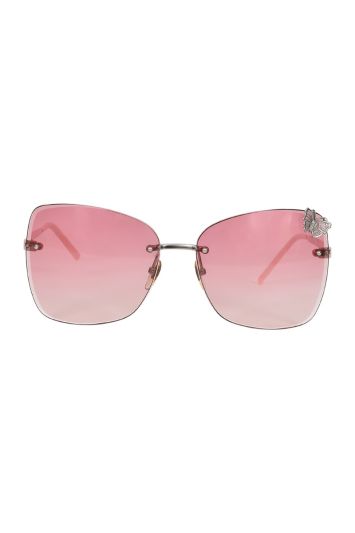Gucci Rimless Butterfly Sunglasses RT157-10