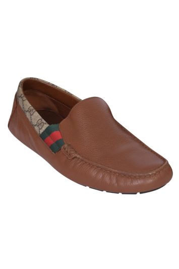 Gucci Slip-On Brown Loafers