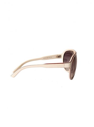 GUCCI WHITE HAVANA AVIATOR SUNGLASSES