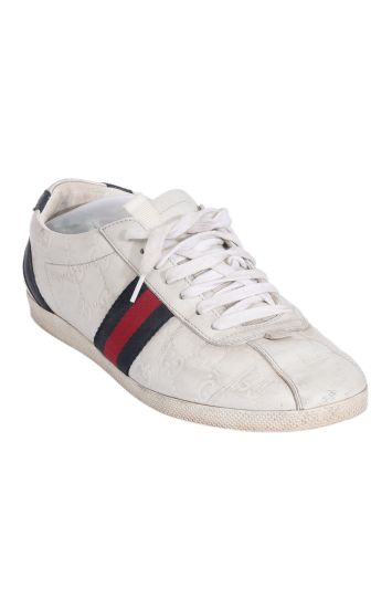 Used top gucci slippers