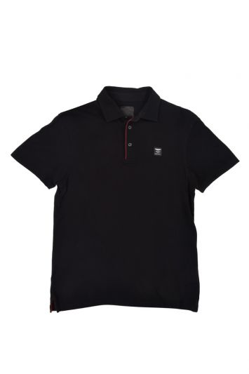 Hackett Aston Martin Black Polo T Shirt