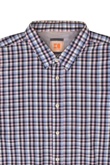 HUGO BOSS CLASSIC CHECK BUTTONDOWN SHIRT