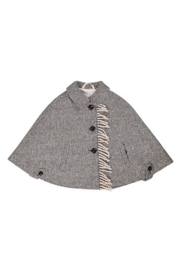 IL Gufo Winter Grey Kid’s Poncho